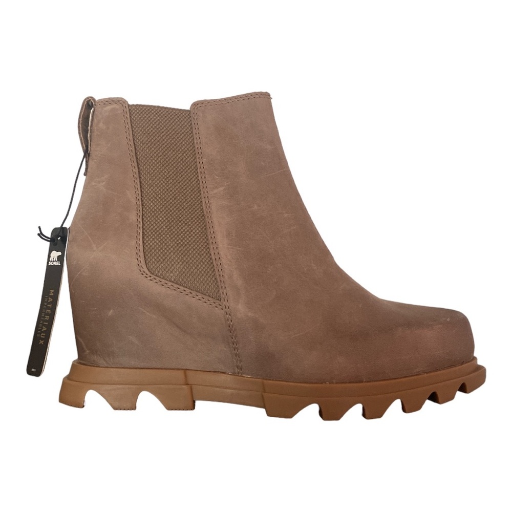 SOREL | Joan of Arctic Wedge III Chelsea (Omega Taupe/Wet Sand) Size 8. NWT